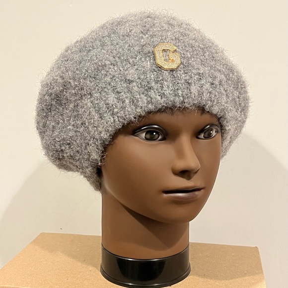 Accessories - Soft British Style Beret Painters Letter Hat